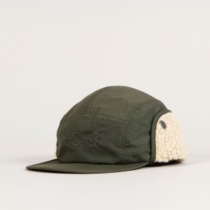 Polar Vilde Flap Sherpa Cap Army Green